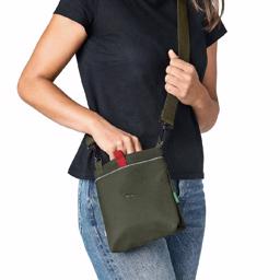 Hunter Treat Bag med axelrem Design Alva i Olive
